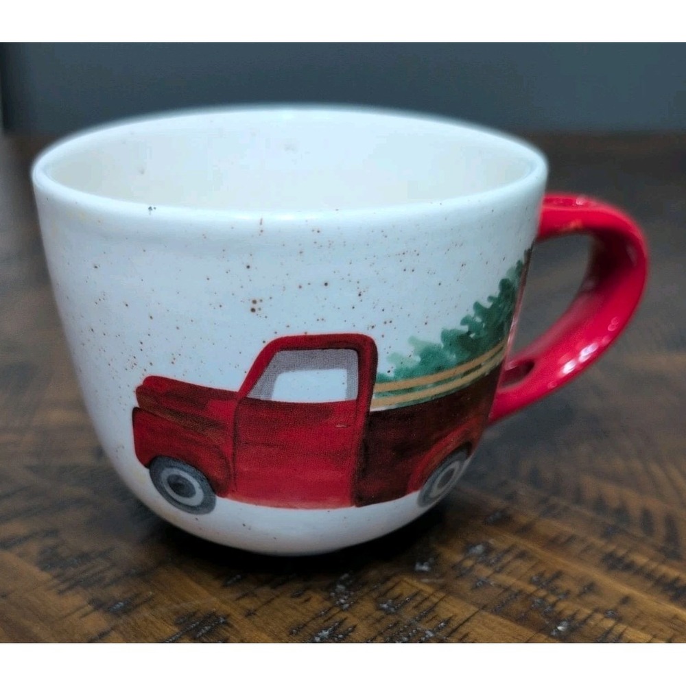 Dolly Parton Red Truck Holiday Coffee Mug